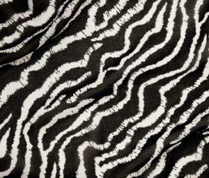 45741-01 Digital Vanessa Chiffon-Black/Ivory
