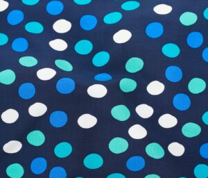 42368-01 Picasso Poplin Prt-Black/Blue