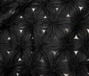 44719-02 Lilly Embroidery-Black