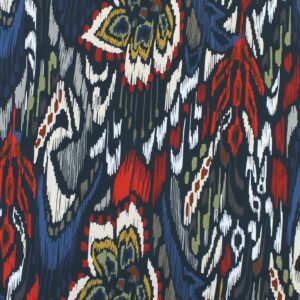 43603-29 Imprime Ania-Marine/Rouge