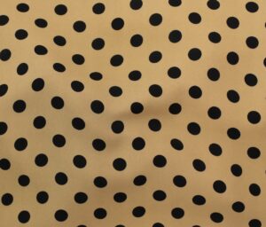 42287-04 Sabina Georgette Prt-Sand/Black*
