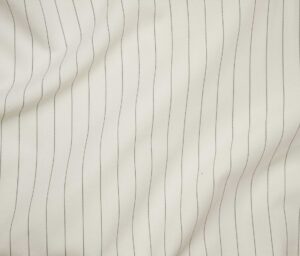 43733-03 Astaire Stripe-Eggshell/Black