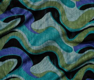 45748-01 Virginia Knit Prt-Blue