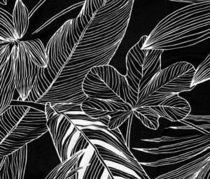 45221-01 Carla Prt-Black/White