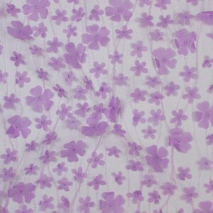 43643-28 Petal Embroidery-Violet*