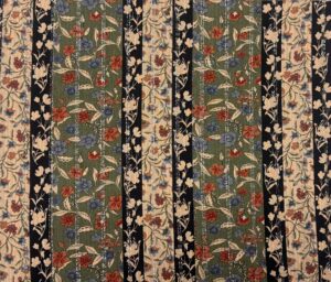 46630-01 Mumbai Bazaar-Olive / Noir