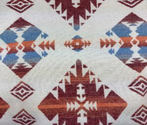 46609-01 Woodlands-Ivoire/Denim