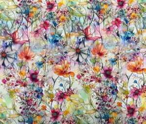 47044-01 Palma digital print-Multi