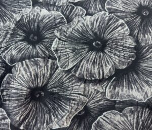 46553-01 Poppy Jacquard-Silver