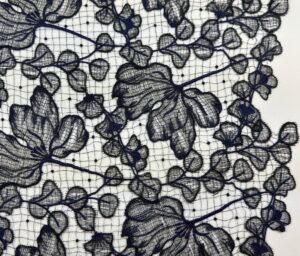 47017-19 Magnolia Dream-Black/Marine