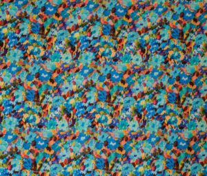 45733-02 Digital Armani Prt-Blue Multi*