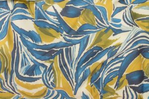 46175-01 Santa Barbara-Bleu/Ocre