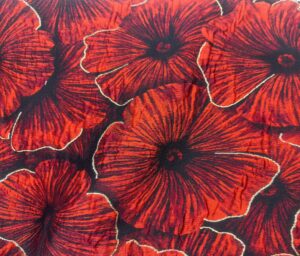 46553-02 Poppy Jacquard-