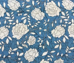 47047-01 Palma digital print-Denim