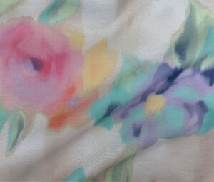 47001-01 Imprimé Tencel-Rose