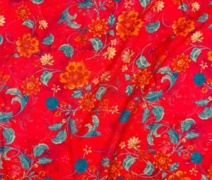 47085-01 Lulu Yoryu Digital Print-Red
