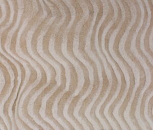 38656-02 Wave Fur-BEIGE