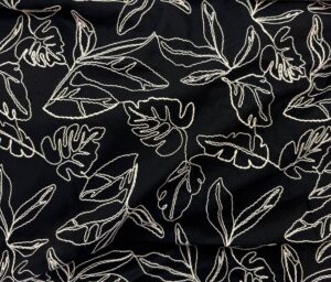47224-02 Capri Embroidery-Black