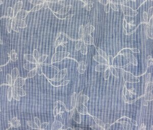 47206-01 Seabreeze stripe puff-Blue/White (E) U0691