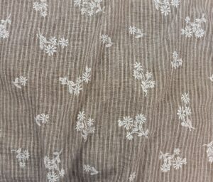 47208-02 Seabreeze stripe puff-Sand/White