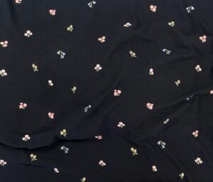 47207-02 Cottage Bloom-Black