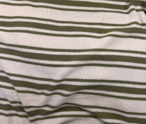 47213-07 Biarritz Stripe-Olive / Ecru