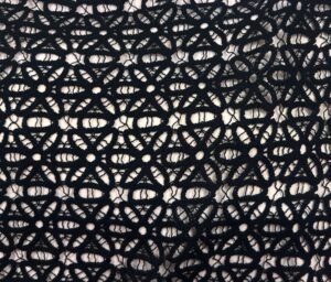 47192-02 Zana Crochet-Black