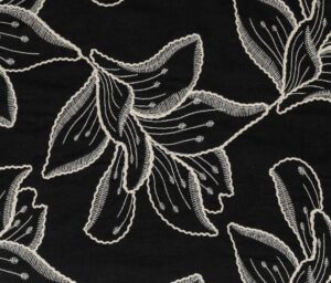 47517-02 Viani Embroidery (I)-Black