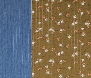 47538-01 Matelassé Rowan Denim-Mousse fonce