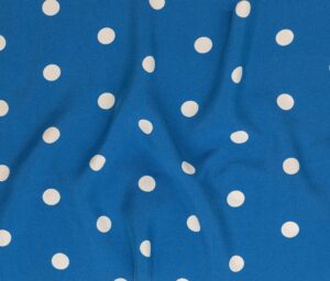 47521-05 Imprime Picasso Poplin-bleu/ivoire