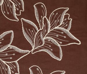 47517-11 Viani Embroidery (I)-Brown