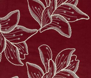 47517-07 Viani Embroidery (I)-Wine