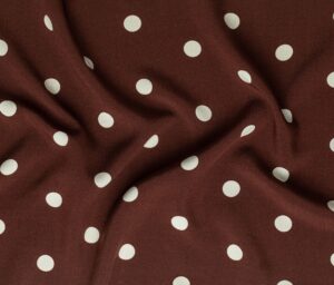 47521-06 Imprime Picasso Poplin-brun/ivoire