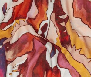 47553-01 Twill Taylor Digital-Rouille/Multi