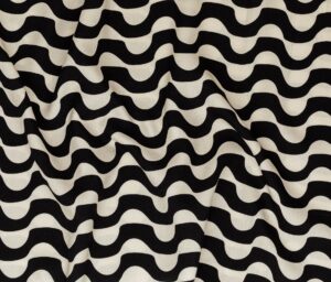 47558-01 Twill Taylor Digital-Blanc Casse/Noir