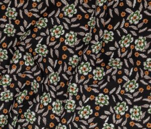 47596-01 Twill Tencel Digital Imprimé-Marine/Ivoire
