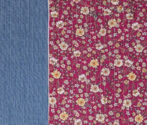 47539-01 Rowan Quilt Denim-Magenta/Yellow