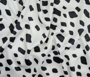 47559-03 Luna Satina Digital Print-Ivory/Black