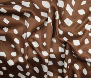 47559-06 Luna Satina Digital Print-Fudge/Ivory