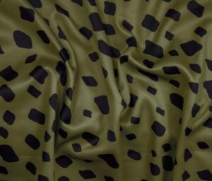 47559-05 Luna Satina Digital Print-Olive/Black