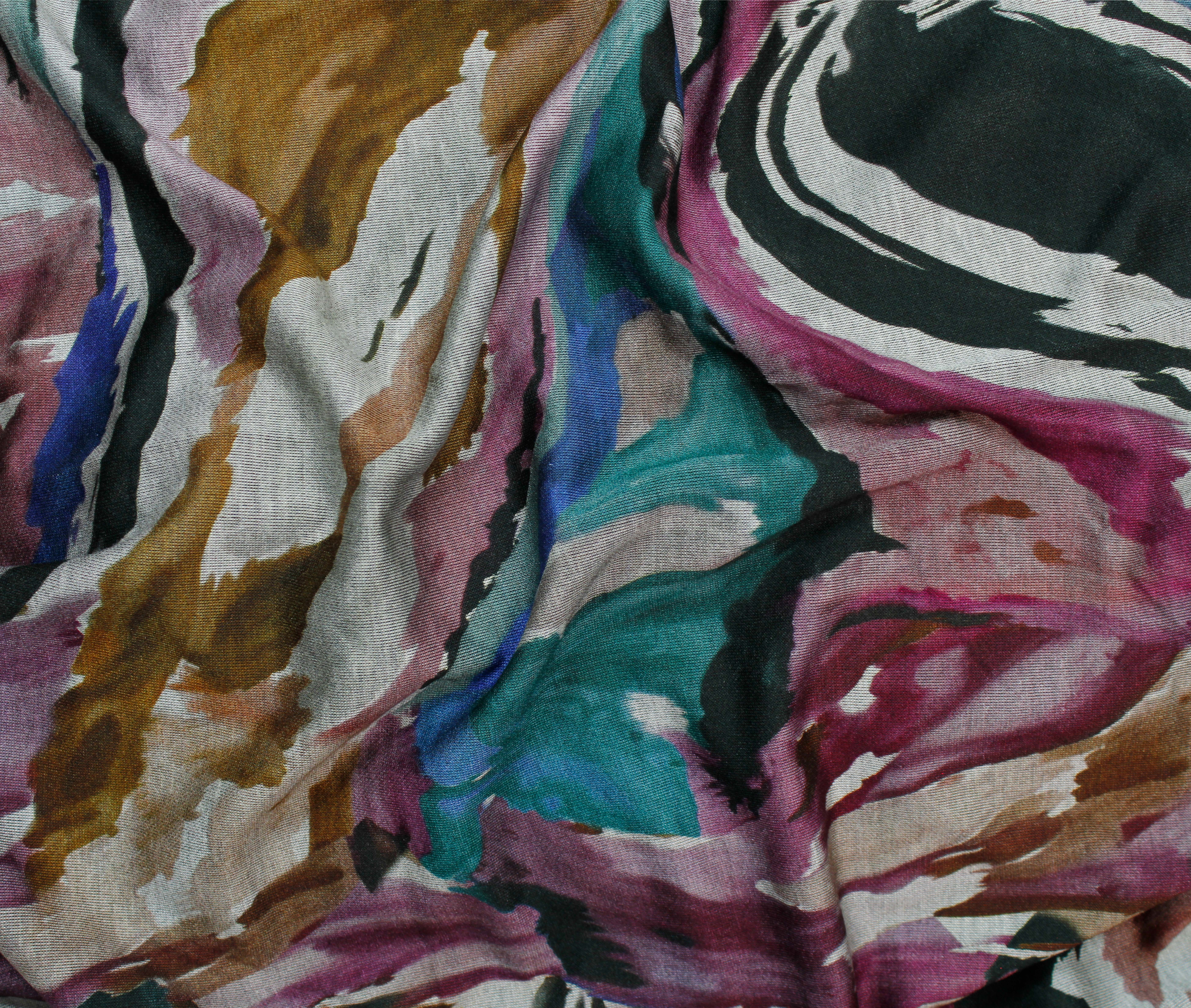 47580-01 Virginia Knit Prt-Plum/Multi