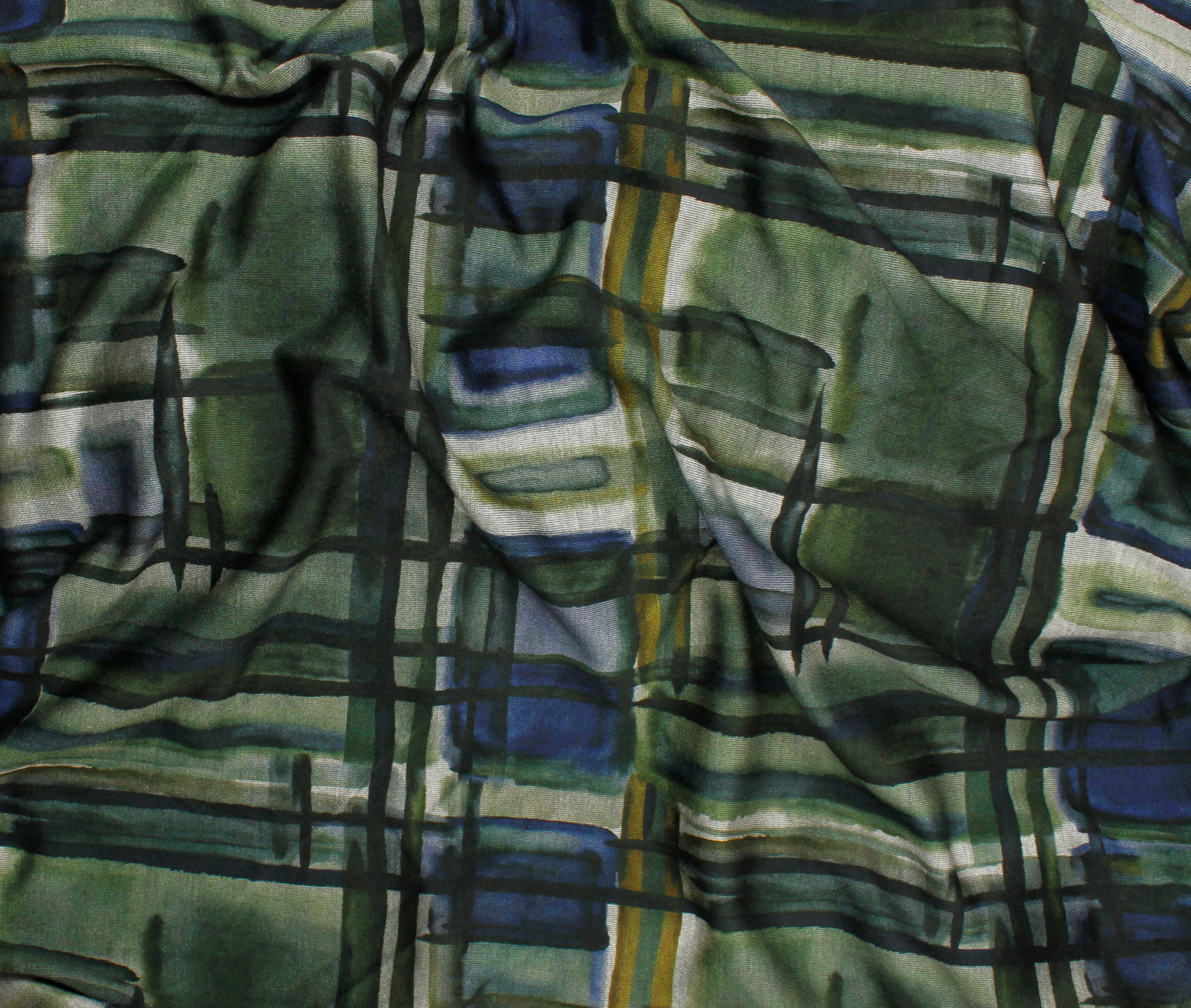 47576-01 Virginia Knit Prt-Green EU0691