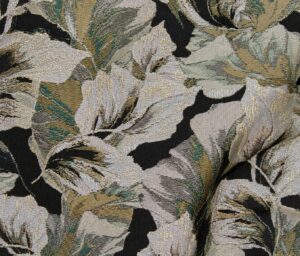 47617-02 Margot Jacquard-Black/Beige/Gold